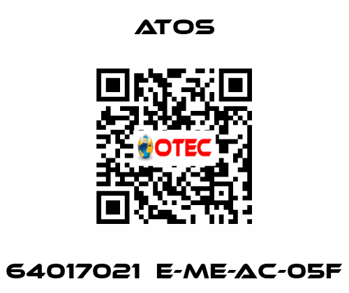 64017021  E-ME-AC-05F Atos