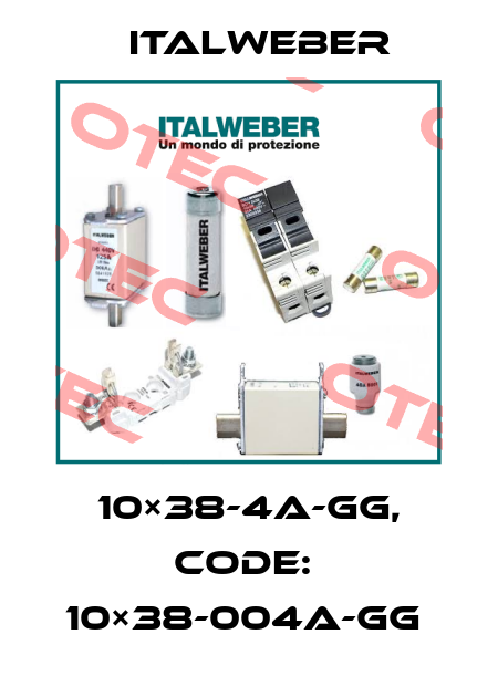 10×38-4A-GG, CODE:  10×38-004A-GG  Italweber