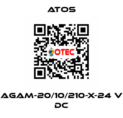 AGAM-20/10/210-X-24 V DC Atos