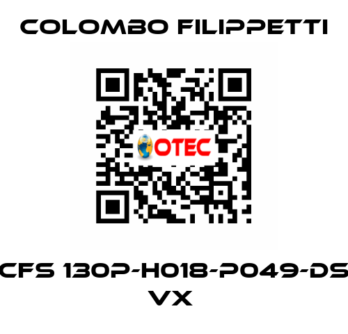 CFS 130P-H018-P049-DS VX  Colombo Filippetti