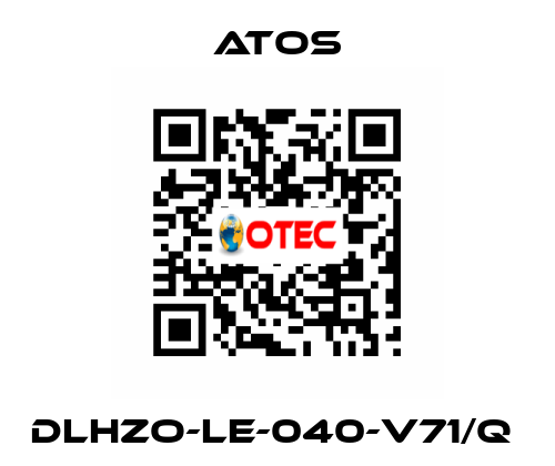 DLHZO-LE-040-V71/Q  Atos