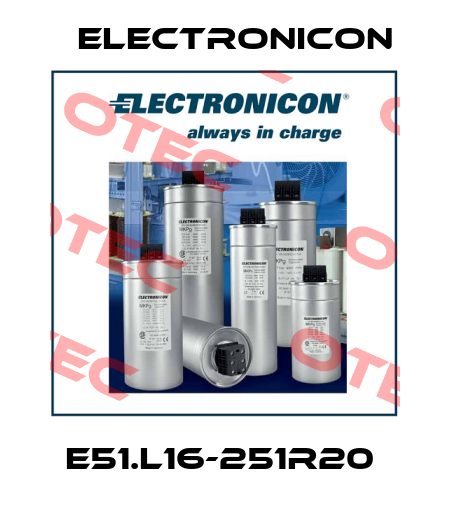 E51.L16-251R20  Electronicon