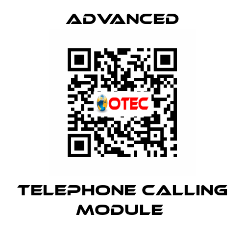 Telephone Calling Module  Advanced