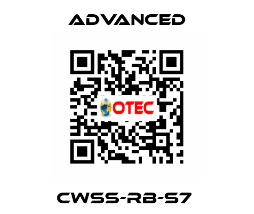 CWSS-RB-S7  Advanced