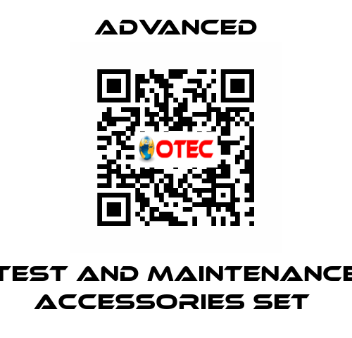 Test and Maintenance Accessories Set  Advanced