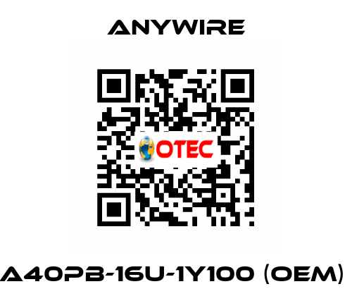  A40PB-16U-1Y100 (OEM)  Anywire