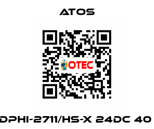 DPHI-2711/HS-X 24DC 40  Atos
