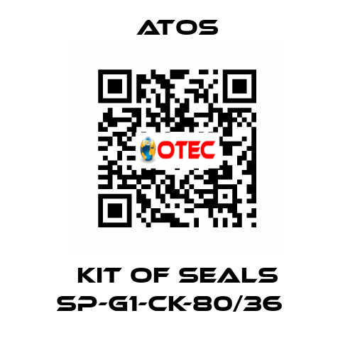Kit of seals SP-G1-CK-80/36   Atos