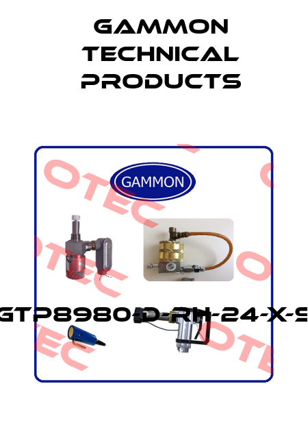 GTP8980-D-RH-24-X-S Gammon Technical Products
