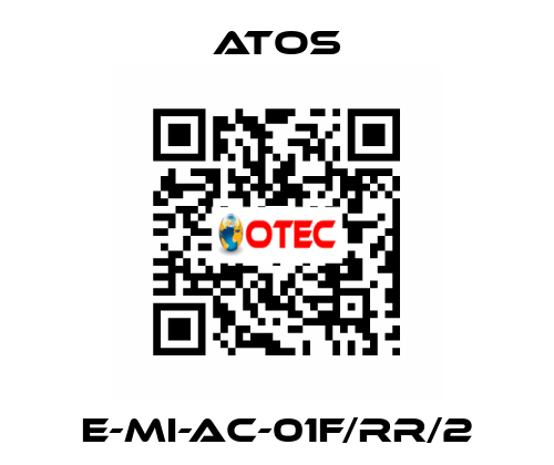 E-MI-AC-01F/RR/2 Atos