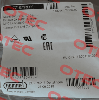 7710723000 Hummel