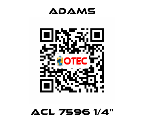 ACL 7596 1/4" ADAMS