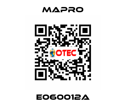 E060012A Mapro