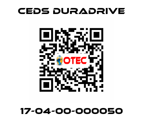 17-04-00-000050 Ceds Duradrive