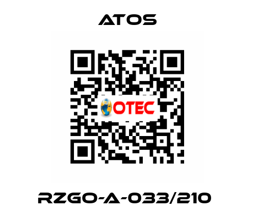 RZGO-A-033/210  Atos
