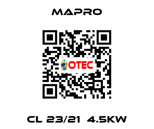 CL 23/21  4.5KW Mapro