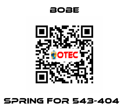 spring for 543-404В Bobe