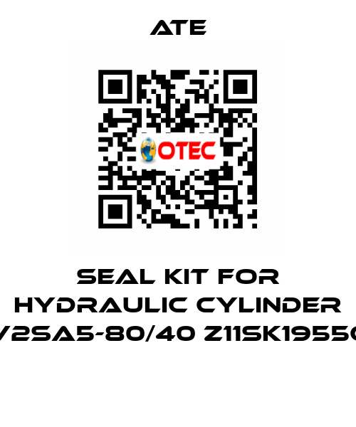 SEAL KIT FOR HYDRAULIC CYLINDER V2SA5-80/40 Z11SK1955C  Ate