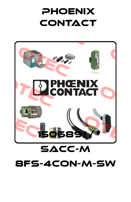1506891 / SACC-M 8FS-4CON-M-SW Phoenix Contact