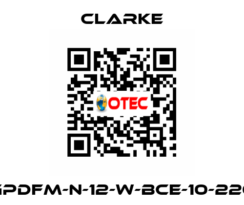 GPDFM-N-12-W-BCE-10-220 Clarke