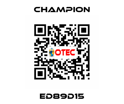ED89D15 Champion