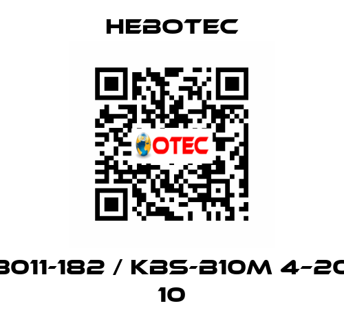 3011-182 / KBS-B10M 4–20 10 HEBOTEC