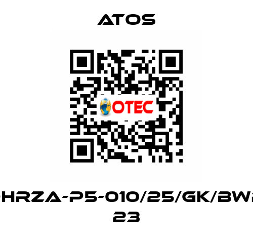 DHRZA-P5-010/25/GK/BWP 23 Atos