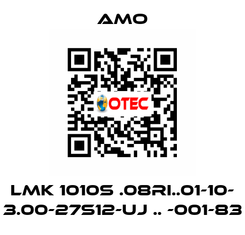 LMK 1010S .08RI..01-10- 3.00-27S12-UJ .. -001-83 Amo