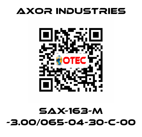 SAX-163-M -3.00/065-04-30-C-00 Axor Industries