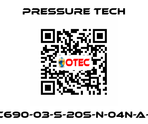 LGC690-03-S-20S-N-04N-A-SV Pressure Tech