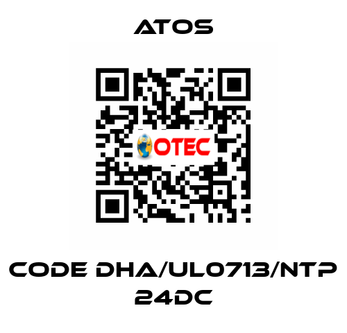 Code DHA/UL0713/NTP 24DC Atos