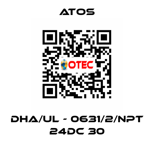 DHA/UL - 0631/2/NPT 24DC 30 Atos