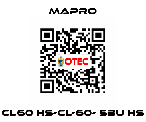 CL60 HS-CL-60- 5BU HS Mapro