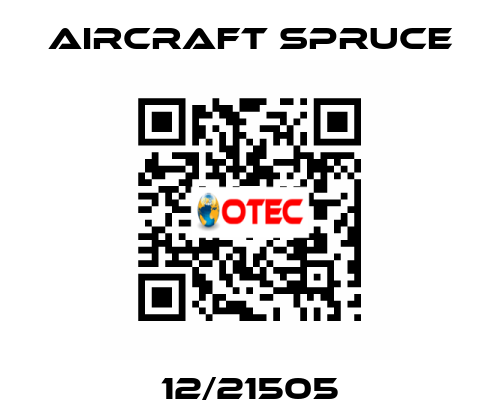 12/21505 Aircraft Spruce