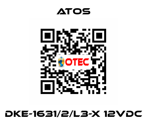 DKE-1631/2/L3-X 12VDC Atos