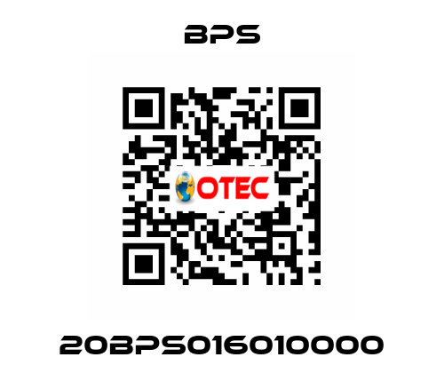 20BPS016010000 BPS