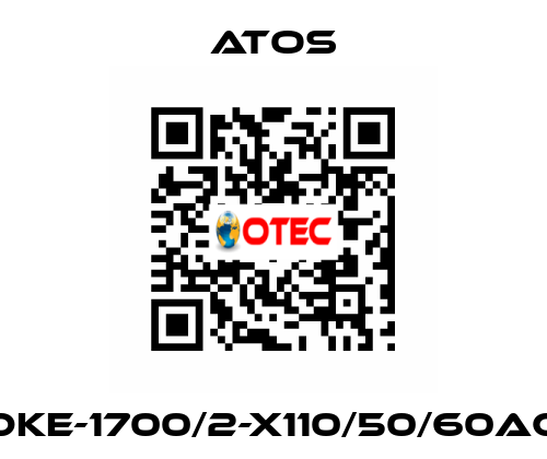 DKE-1700/2-X110/50/60AC Atos