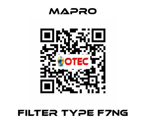 filter type F7NG Mapro