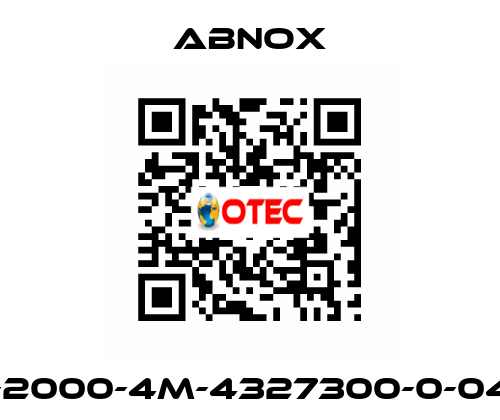 AX-2000-4M-4327300-0-040P ABNOX