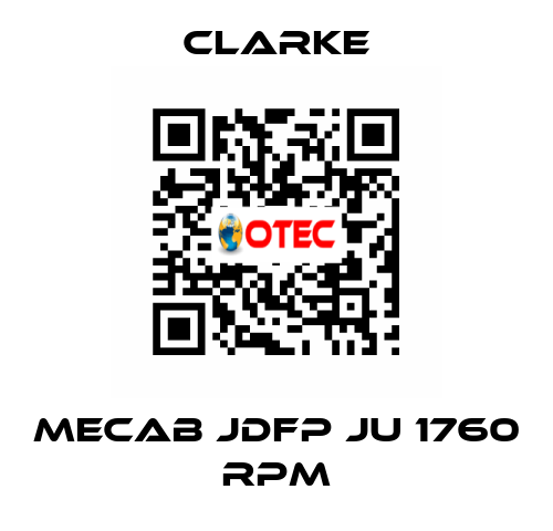MECAB JDFP JU 1760 RPM Clarke