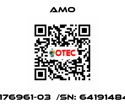 1176961-03  /SN: 64191484 Amo
