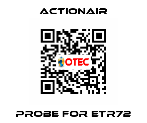 probe for ETR72 Actionair