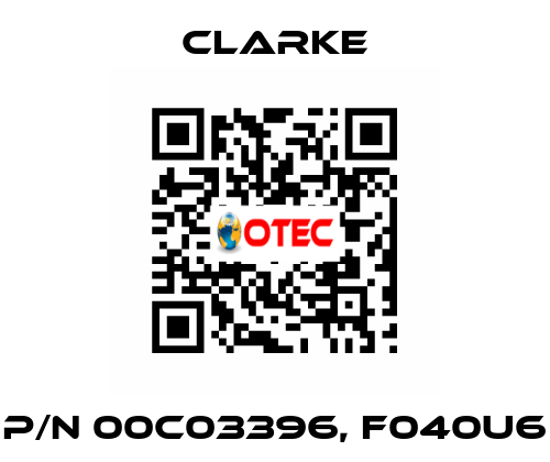 p/n 00C03396, F040U6 Clarke
