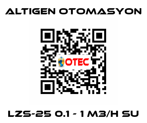 LZS-25 0.1 - 1 M3/H SU Altıgen Otomasyon