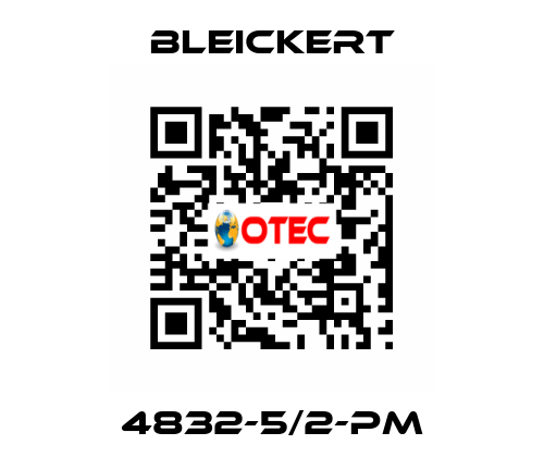 4832-5/2-PM Bleickert