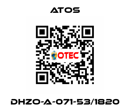 DHZO-A-071-53/1820 Atos