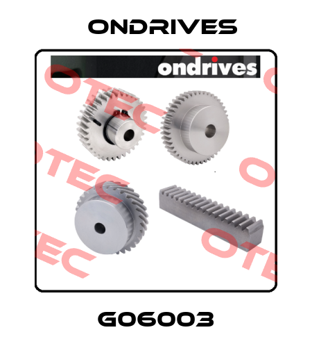 G06003 Ondrives