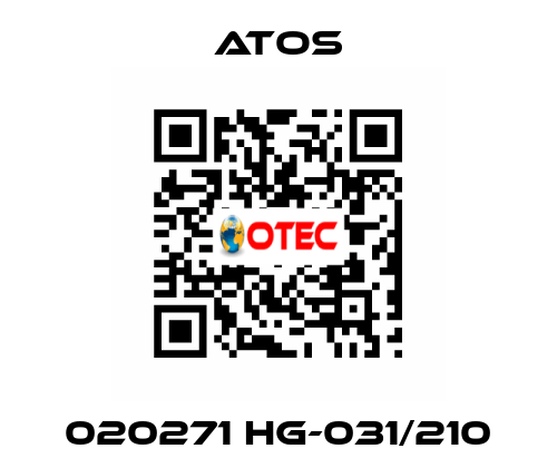 020271 HG-031/210 Atos