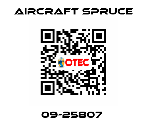 09-25807  Aircraft Spruce