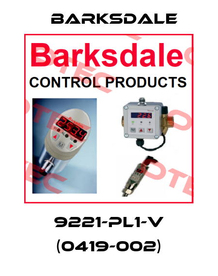 9221-PL1-V (0419-002) Barksdale